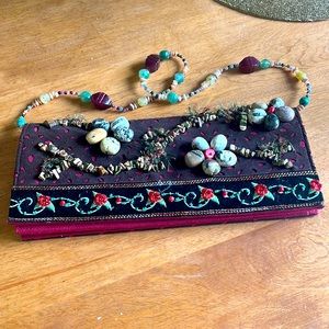 Unique Mary Frances clutch.
